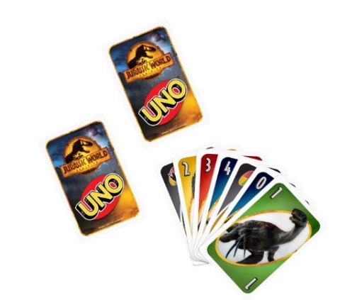 GAME MATTEL UNO JURASSIC WORLD 3 GXD72 PUD8