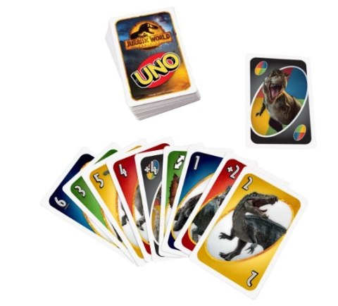 GAME MATTEL UNO JURASSIC WORLD 3 GXD72 PUD8