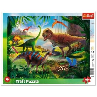 PUZZLE 25EL DINOSAURS TREFL 31343 TREF