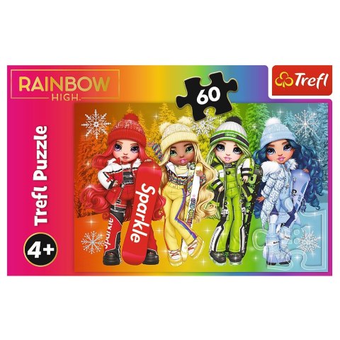 PUZZLE 60 PIECES HAPPY DOLL TREFL 17380