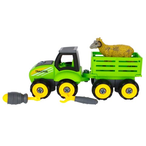 TURNING TRACTOR WITH ACCESSORIES MEGA CREATIVE 483084