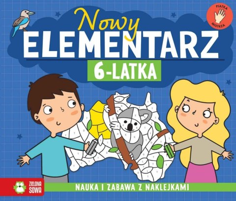 KSIAZECZKA EDUK 240X200 NOWY ELEMENT 6-LAT NAKL WYDAWNICTWO ZIELONA SOWA