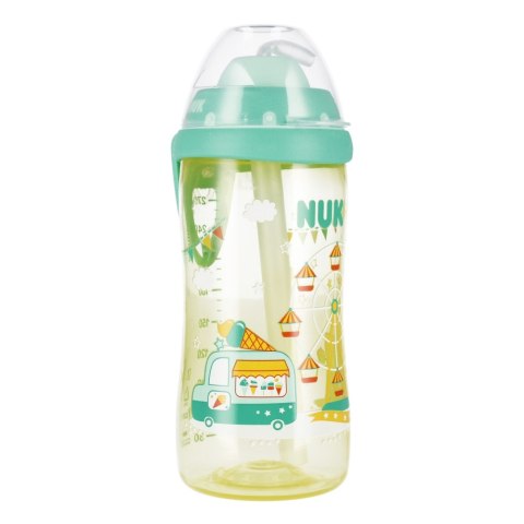 NUK MP KUBEK 300 ML 12M FLEXI CUP ŻÓŁTO/ZIELONY 10255410 NUK