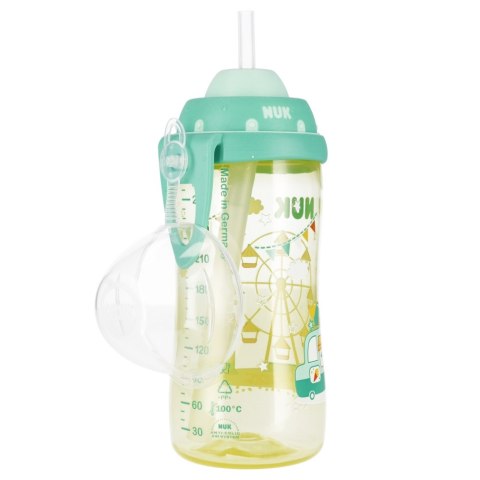 NUK MP KUBEK 300 ML 12M FLEXI CUP ŻÓŁTO/ZIELONY 10255410 NUK