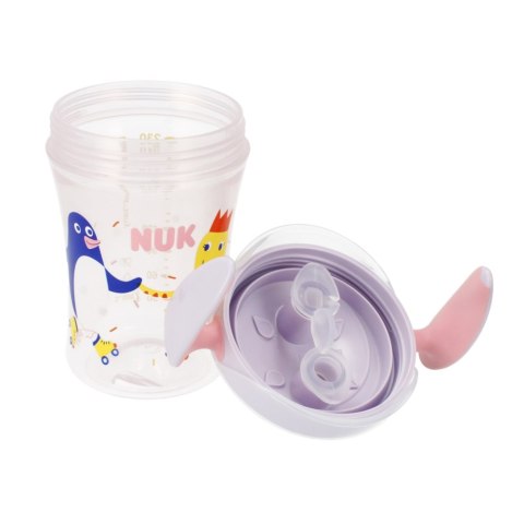 NUK MP KUBEK NIEKAPEK 230 ML EVO TRAINER CUP RÓŻOWY 10751140 NUK