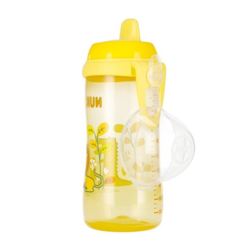 NUK MP KUBEK NIEKAPEK 300 ML 12M KIDDY CUP ŻÓŁTY 10255411 NUK