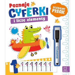 KSIAZECZKA EDUK 205X240 POZNAJE CYFERKI PIS AKS AKSJOMAT