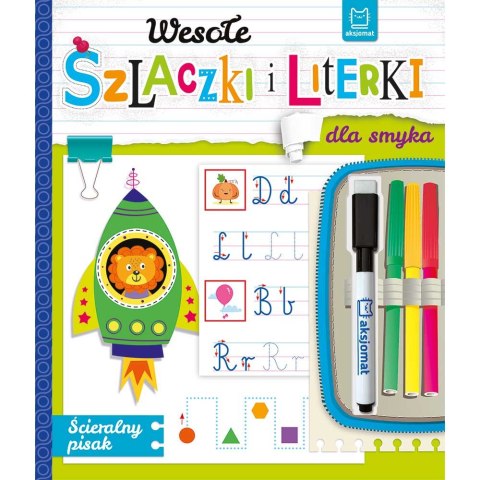 KSIAZECZKA EDUK 205X240 SZLACZKI LITERKI PIS AKS AKSJOMAT