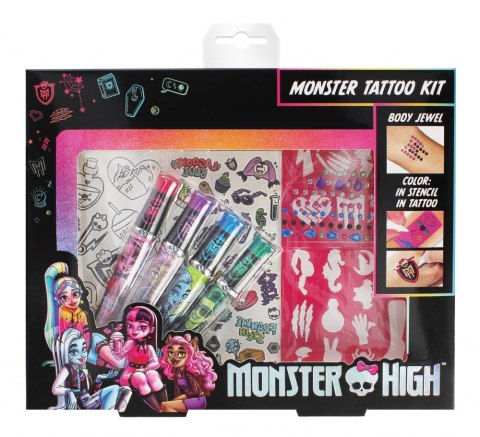 MONSTER HIGH ZESTAW TATUAZY 24X20X3 PUD6/24 ROLE PLAY