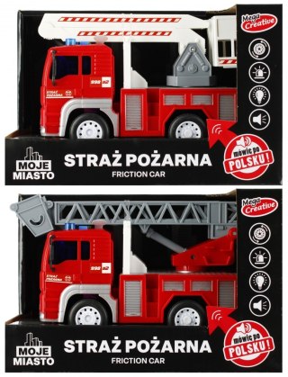 AUTO STRAZ B/O 24X16X12 MOJE MIASTO PLPL MC N 36 MEGA CREATIVE