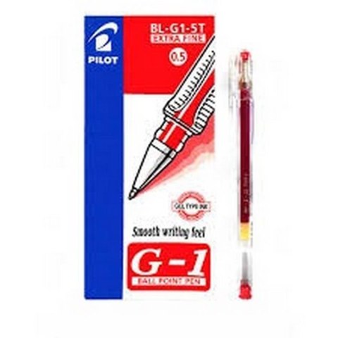 GEL PEN G1 RED REMOTE BL-G1-5-R