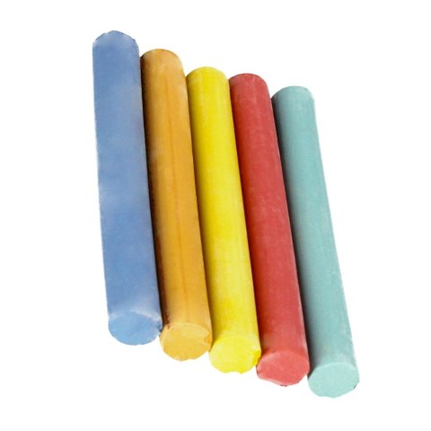 SCHOOL CHALK 5 COLORS PACK 100 PCS. STARPAK 472796