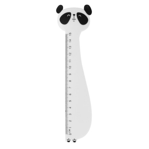 PLASTIC RULER 15 CM PANDA STARPAK 491023