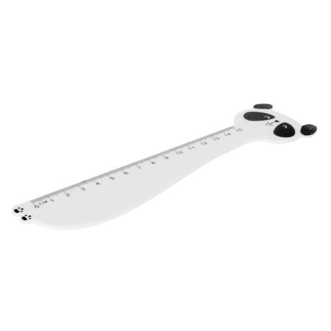 PLASTIC RULER 15 CM PANDA STARPAK 491023