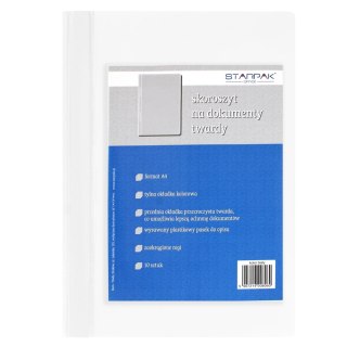 HARD PVC FILEBOOK FOR DOCUMENTS A4 WHITE STARPAK 109218