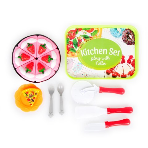 KITCHEN SET FOOD WITH ACCESSORIES MEGA CREATIVE 442115