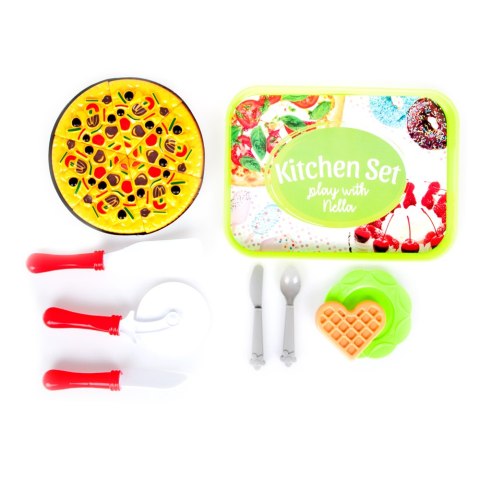 KITCHEN SET FOOD WITH ACCESSORIES MEGA CREATIVE 442115