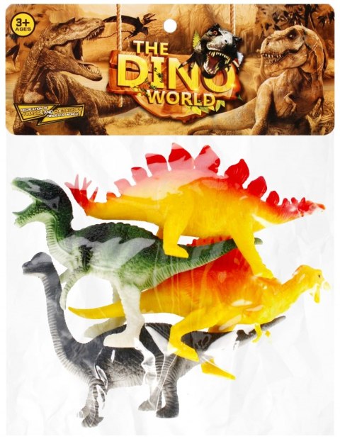 DINOSAURS FIGURES 4 PCS. MEGA CREATIVE 498700