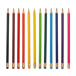 PENCILS 12 COLORS WITH ERASER ASTRA 312119001