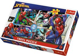 PUZZLE 160 PIECES SPIDER-MAN TO THE RESCUE TREFL 15357