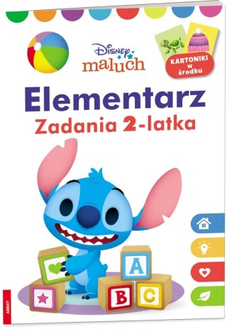 DISNEY MALUCH. ELEMENTARZ. ZADANIA 2-LATKA AMEET MCK-9202 AMEET