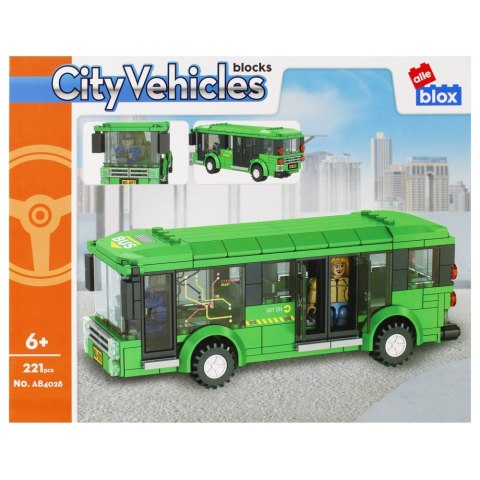 KLOCKI KONSTR ALLEBLOX CITY 221EL 34X27X6 BUS P ALLEBLOX