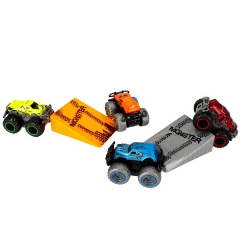 OFF-ROAD CAR LAUNCH 4 PCS. MEGA CREATIVE 498689