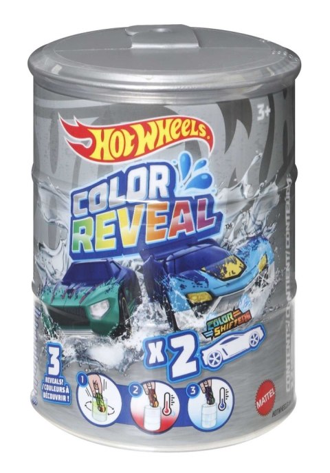 HW CAR COLOR REVEAL MULTIPACK AST HGP84 1