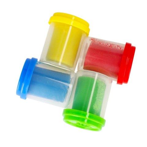 PLASTIC MASS 4 COLORS MEGA CREATIVE TUBE 471254