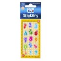 STICKERS SILVER 6X18 CM NUMBERS 2 STICKER BOO 382530