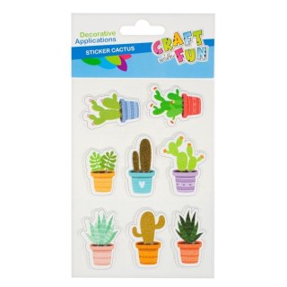 STICKERS CACTUS CRAFT WITH FUN 428902