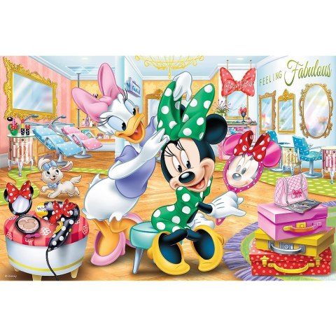 PUZZLE 100 ELEMENTS OF MINNIE IN THE TREFL BEAUTY SALON 16387 TREF