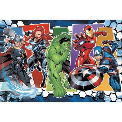 PUZZLE 60 PIECES INVINCIBLE AVENGERS TREFL 17357