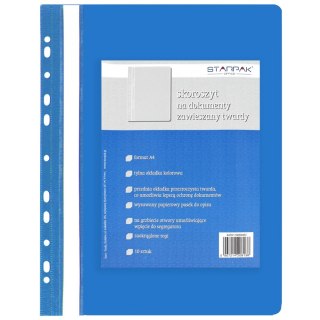 HARD PVC FILE BOOK FOR A4 DOCUMENTS BLUE STARPAK 151421