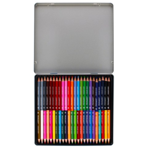 PENCILS 2 SIDED 48 COLORS TRIANGULAR PRIMA ART 490926