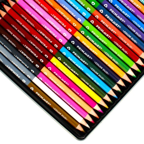 PENCILS 2 SIDED 48 COLORS TRIANGULAR PRIMA ART 490926