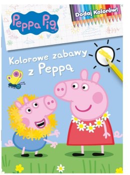 EDUCATIONAL BOOKLET A4 COLORFUL FUN WITH PEPPA MSZ 820751 MSZ