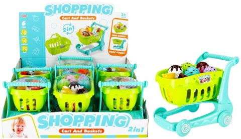 SUPERMARKET TROLLEY WITH ACCESSORIES MEGA CREATIVE 482943