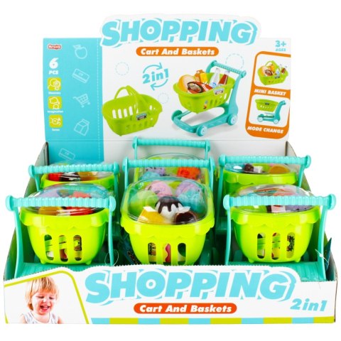 SUPERMARKET TROLLEY WITH ACCESSORIES MEGA CREATIVE 482943