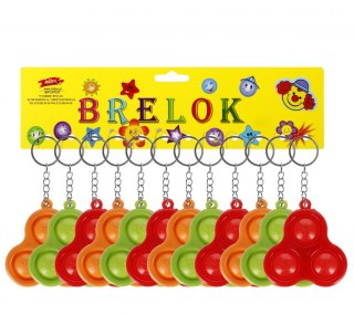 BRELOK GUMOWY SPINER 7CM PBH A 12 TOYS KD1572MID TOYS