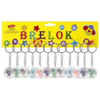 BRELOK KULA Z MUSZLĄ 3CM PBH A 12 TOYS KD1289MID TOYS