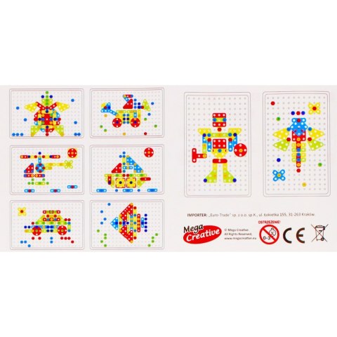 MOSAIC BLOCKS FOR TWISTING GAME DRILL MEGA CREATIVE 482948