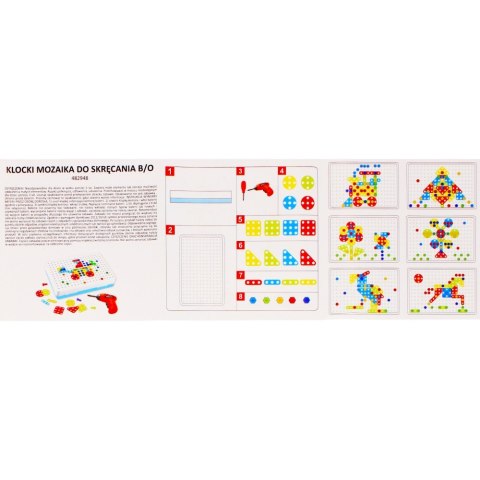 MOSAIC BLOCKS FOR TWISTING GAME DRILL MEGA CREATIVE 482948