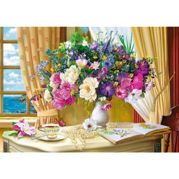 PUZZLE 1000 PIECES FLOWERS IN THE MORNING TREFL 10526 TR