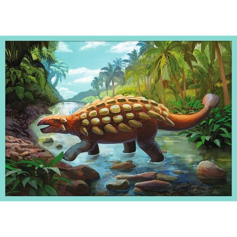 PUZZLE 10IN1 IN THE WORLD OF DINOSAURS TREFL 90390 TR