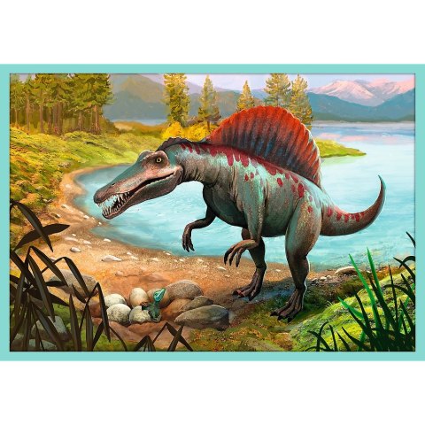 PUZZLE 10IN1 IN THE WORLD OF DINOSAURS TREFL 90390 TR