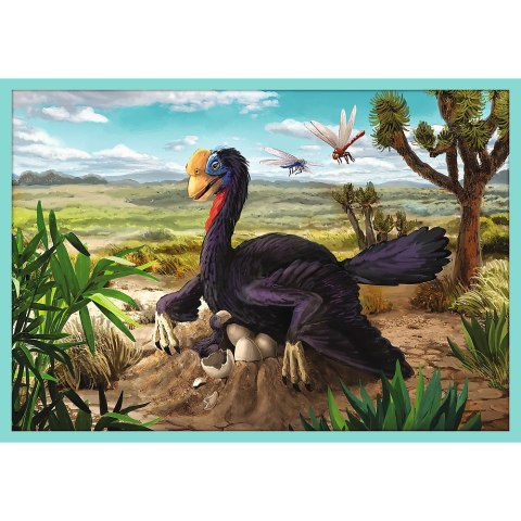 PUZZLE 10IN1 IN THE WORLD OF DINOSAURS TREFL 90390 TR