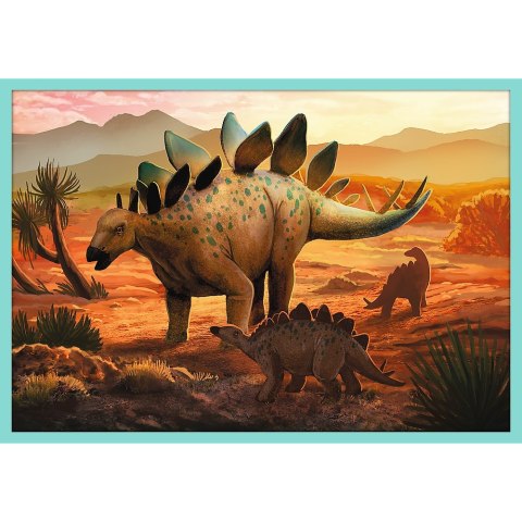 PUZZLE 10IN1 IN THE WORLD OF DINOSAURS TREFL 90390 TR