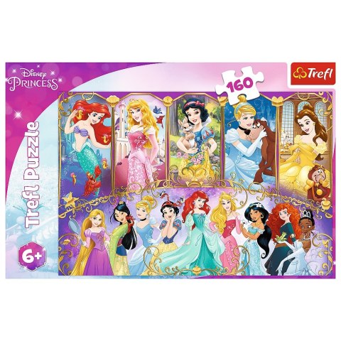 PUZZLE 160 PIECES TREFL PRINCESS PORTRAITS 15407