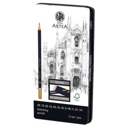 SKETCHING PENCIL PACK OF 12 ASTRA 206120013